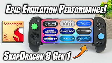 The New Snapdragon 8 Gen 1 Can Run All The Emulators🔥 Hands-On EMU Testing