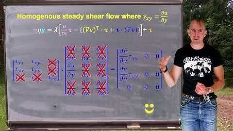 Lesson 12, part 2: solving the UCM equation for 1D shear flow