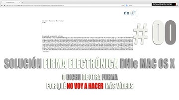 Solución Problema FIRMA DNIe JAVA 8.0.40 Mac OSX