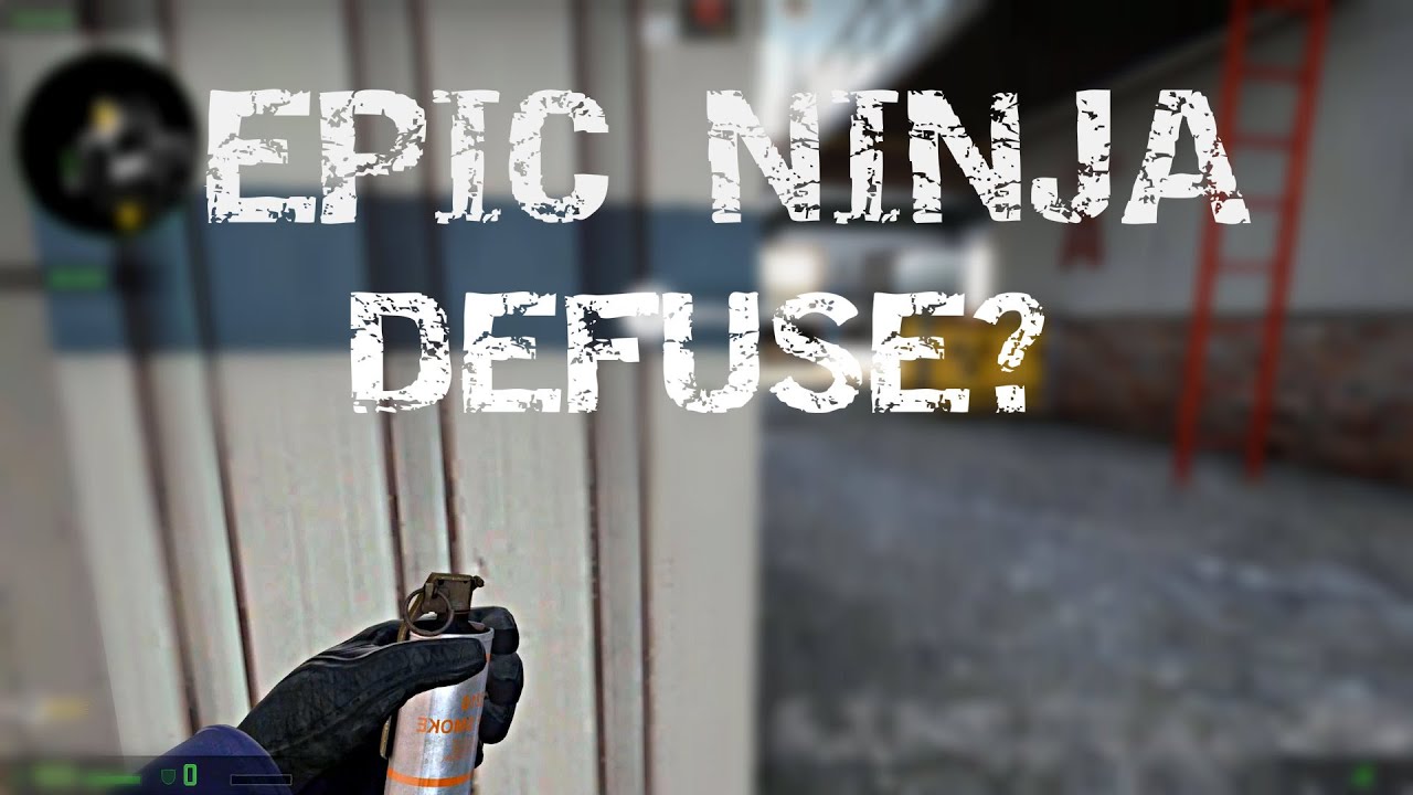 EPIC NINJA DEFUSE? (CS:GO) - YouTube