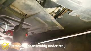 Replace BMW fuel filter E and F series