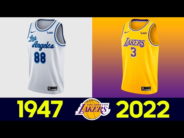 The Evolution of Los Angeles Lakers Basketball Jersey 2022