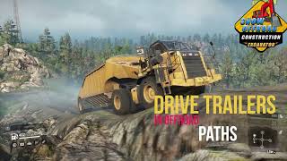 Snow Offroad Construction Game screenshot 4