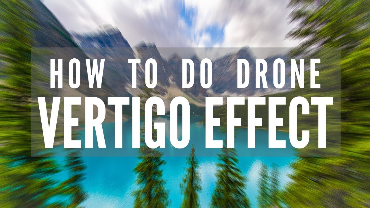 How to do the Vertigo/Dolly Zoom Effect 2019 (Drone Super Easy) - YouTube