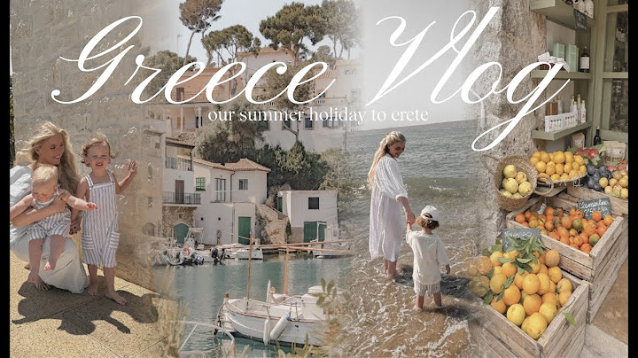 Greece Vlog | Come On Holiday With Us | Travel Vlog 2025 🍋