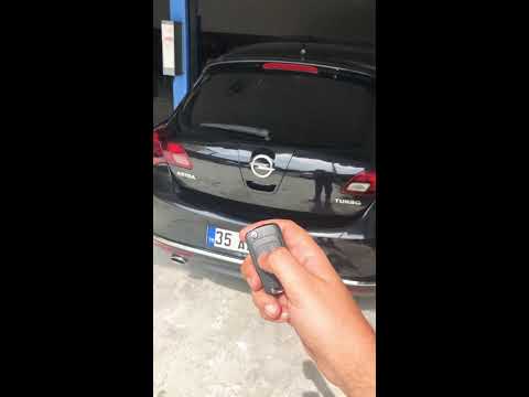 Opel astra j kasa hb otomatik bagaj açma