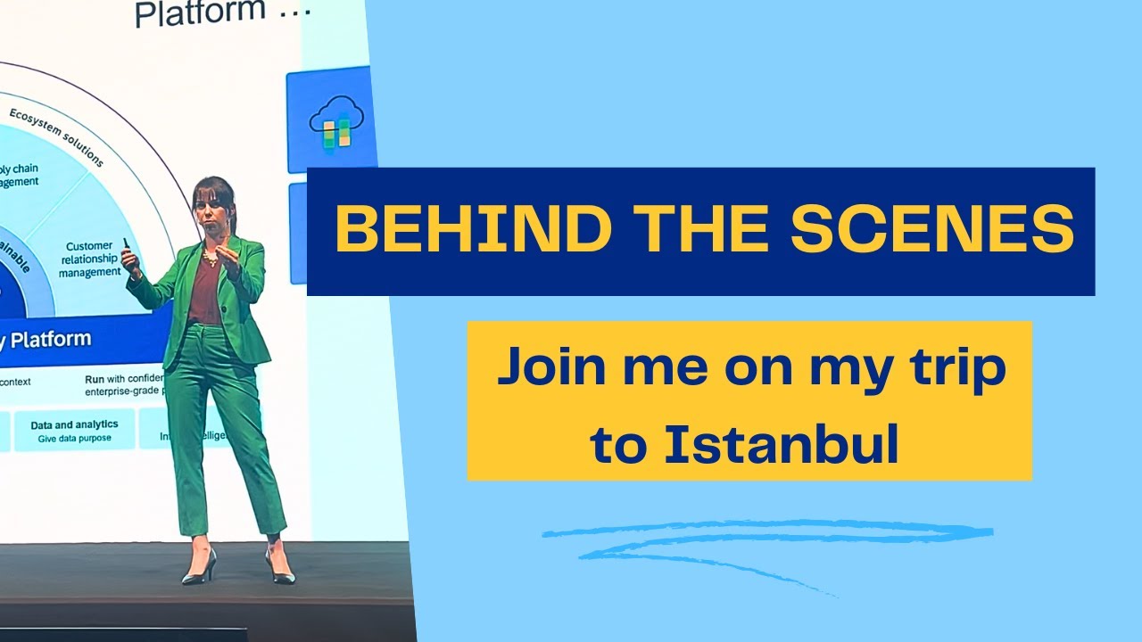Behind the Scenes of my business trip to Istanbul  - Life of a Senior Director at SAP
