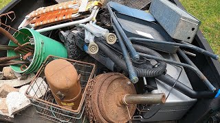 Picked up some scrap on the side of the road. Without expecting, some nice finds of brass & copper!