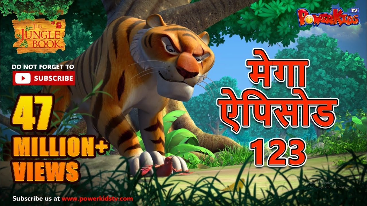 Hindi cartoon jungle book hindi kahnaiya  jungle book mega episode