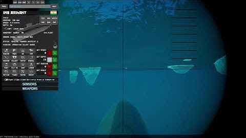 MDO: Submarine Periscope Test; HDRP Unity naval combat simulator