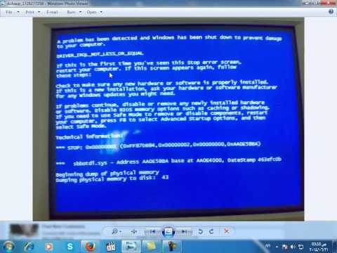 فيديو: كيفية إزالة الشاشة الزرقاء في نظام التشغيل Windows XP