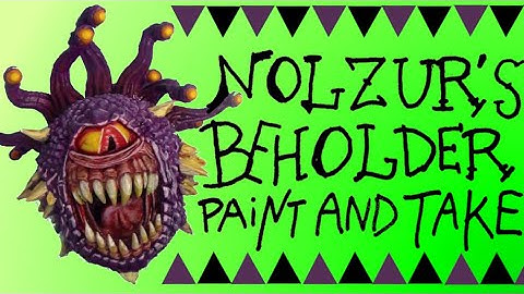 Wizkids Paint and Take BEHOLDER Event