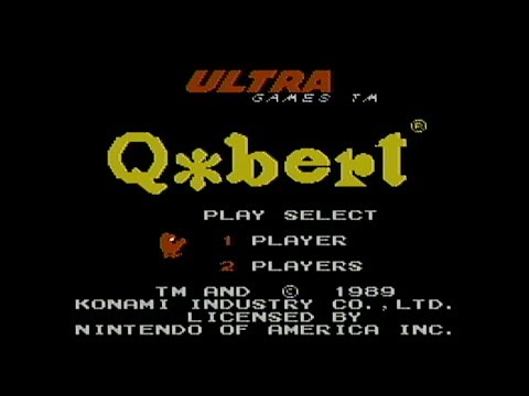 Q*Bert - NES Gameplay