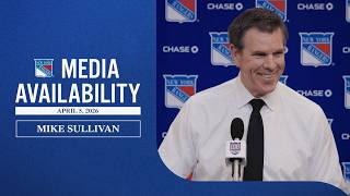 NYR vs WSH: Mike Sullivan Postgame Media Availability | April 5, 2026 Content