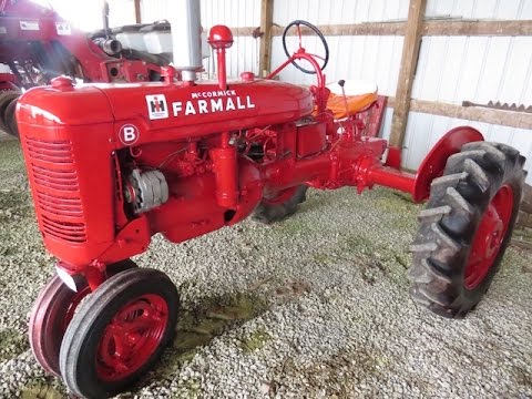 International Harvester Farmall B Tractor Late - YouTube farmall b pto diagram 