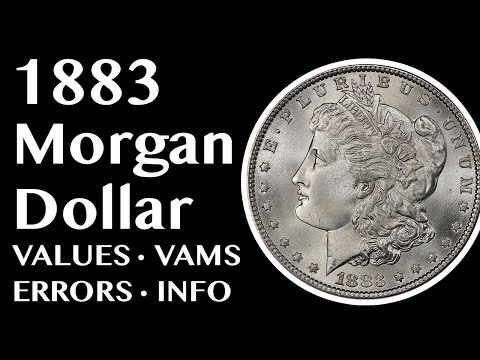 1883 Morgan Silver Dollar Guide - VAMs, Values, History, and Errors
