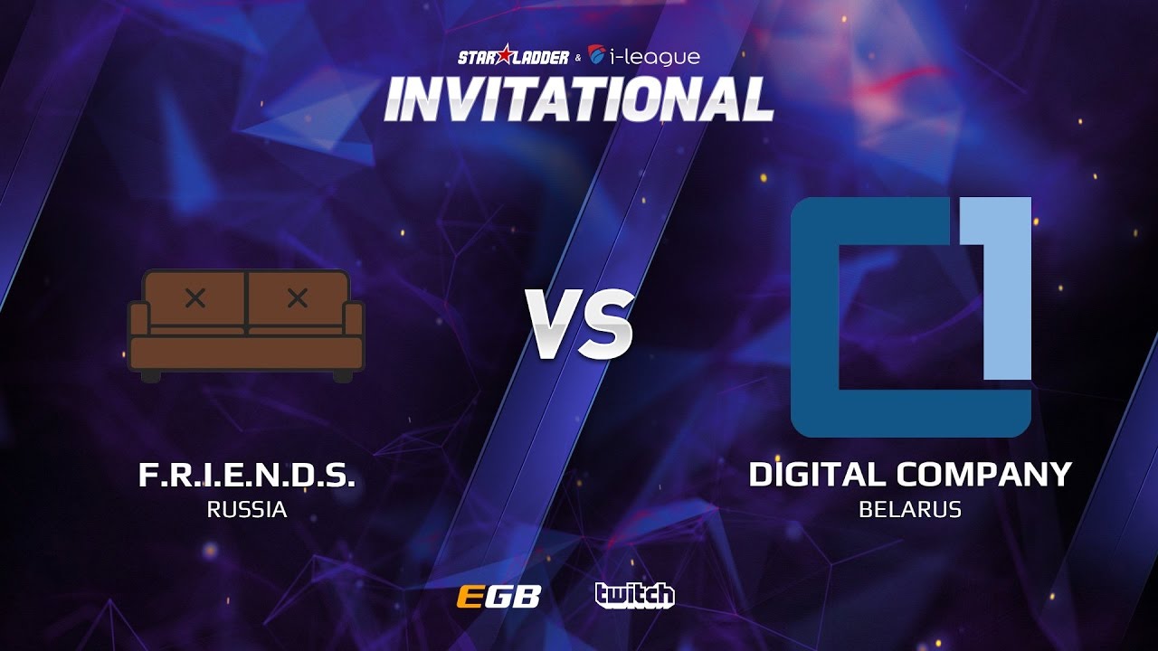 F.R.I.E.N.D.S. vs Digital Company, Game 3, SL i-League Invitational S2, EU Qualifier
