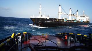 Salvage of vessel by ALP tug