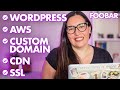 How to host a Wordpress website on AWS with Custom Domain, CDN and SSL using Amazon Lightsail