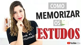 Como memorizar os estudos? | Anatomia etc