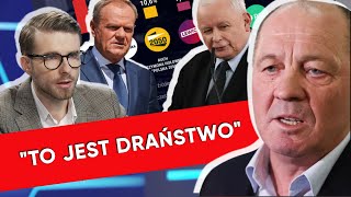 'Mnie to już wkurza'. Spięcie w studiu. Poszło o sondaże wyborcze. Sawicki: To jest draństwo