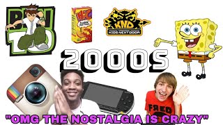 YourRAGE Reacts to 2000s Nostalgia (Anyone Born in 1997-2003 Must Watch)