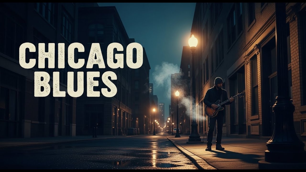 Slow Chicago Blues Guitar – Easy Listening Blues Music 2026