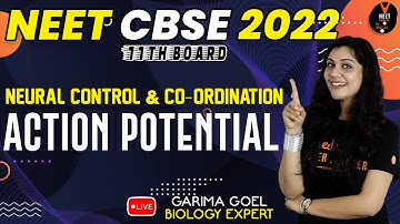 Action Potential | Neural Control and Coordination Class 11 L1 | NEET Biology |NEET 2022 Preparation