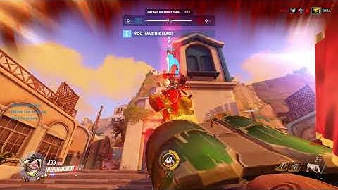 Overwatch - AI Capture The Flag (Custom Games (Dalgon) - Custom Bots)