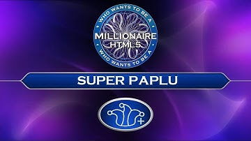 WWTBAM HTML5 - Super Paplu