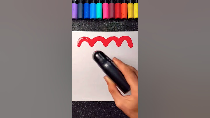 The Red Mop’r Marker! ❤️ #artsupplies