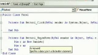 Visual Basic 2008 Evento MouseMove