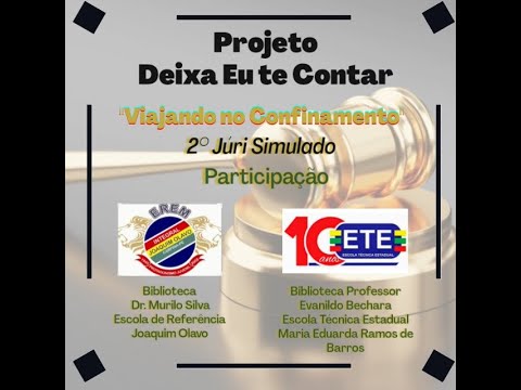 VÍDEO INSTITUCIONAL - ESCOLA TÉCNICA ESTADUAL MARIA EDUARDA RAMOS DE BARROS - ETEMERB