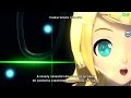 Project diva full kokoro heart  kagamine rin english spanish  romaji subs