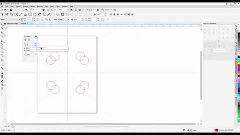 CorelDRAW 2018 Symmetry tool - part 2