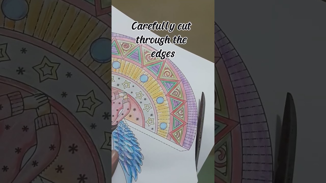 Create Your Own Printable Coloring Paper Angels! #ChristmasCrafts #PrintableAngels #DIYHolidayDecor