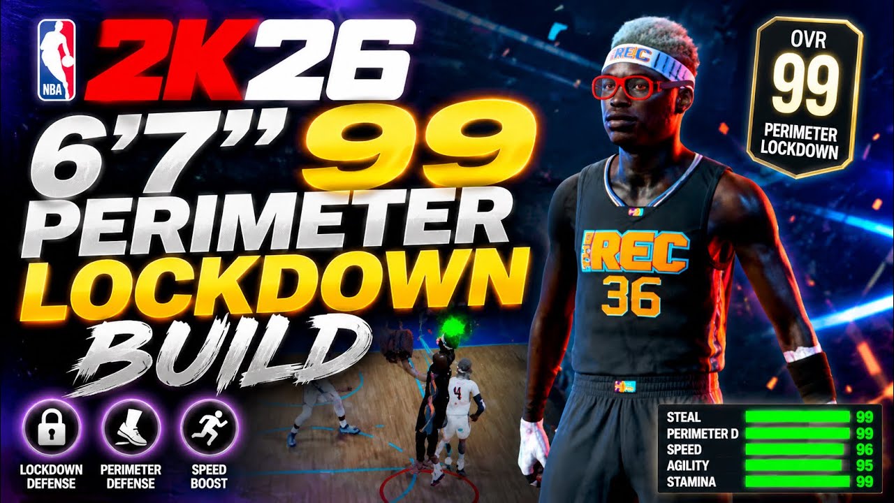 2k PUT MY 99 Lockdown at PG | Best 99 Perimeter Lock Down Build in NBA ...