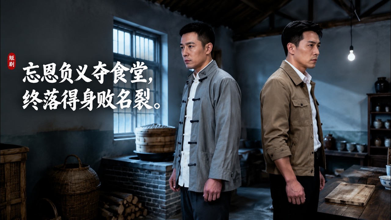 忘恩負義奪食堂，渣男終落身敗名裂