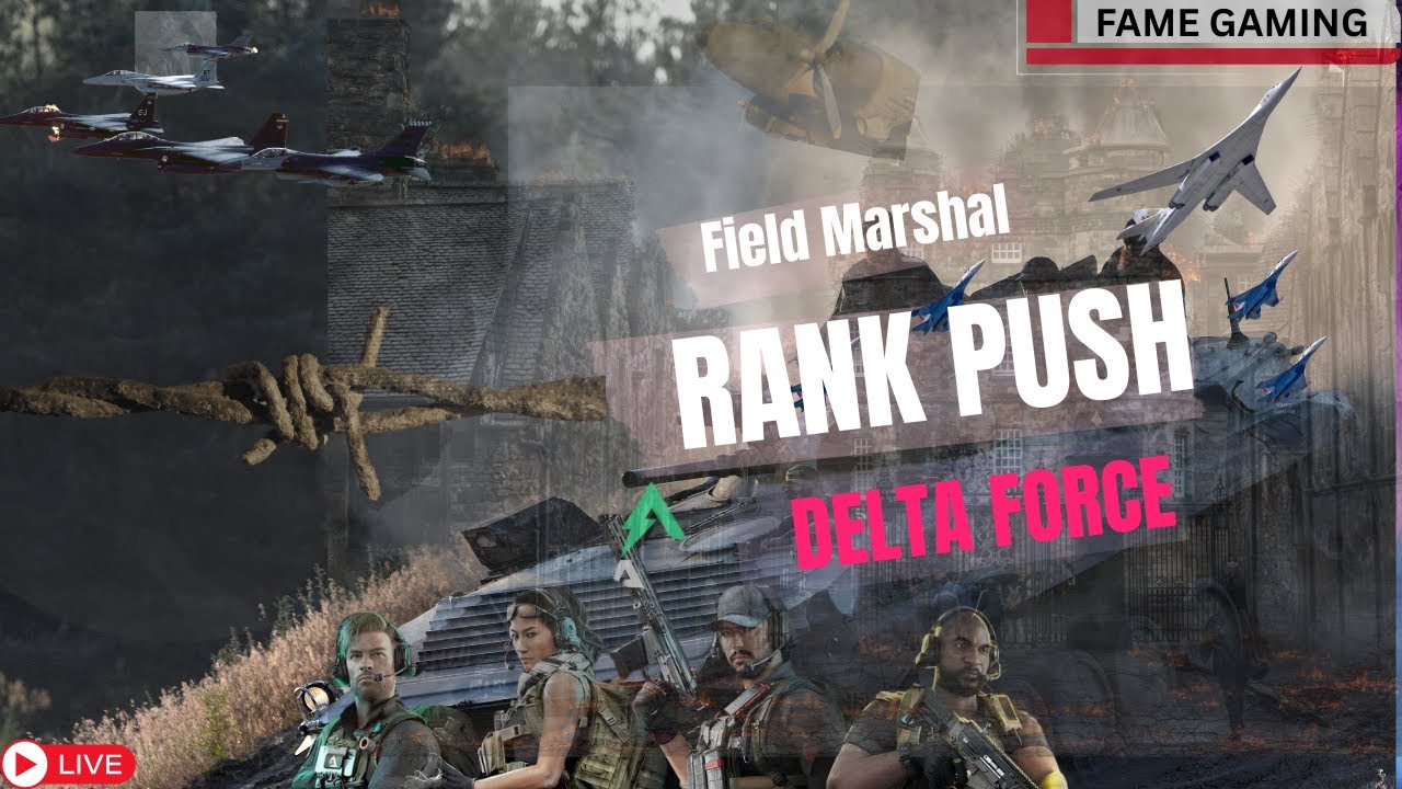 Zero To Hero Squad I Playing Delta Force Live