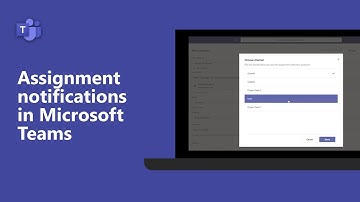 How to set assignment notifications for students to appear in a specific channel in Microsoft Teams!