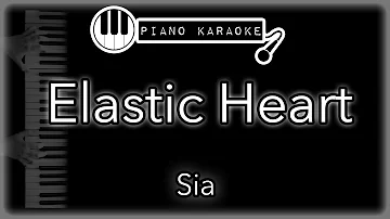 Elastic Heart - Sia - Piano Karaoke Instrumental