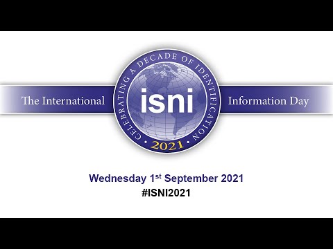 The International ISNI Information Day 2021