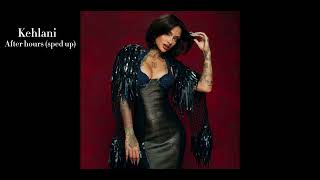 Kehlani - After hours (sped up) Resimi