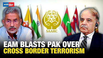 S. Jaishankar hits out at Pakistan for sponsoring terror activities in South Asian region