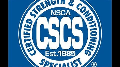 NSCA-CSCS Exam Preparation - How I Passed.