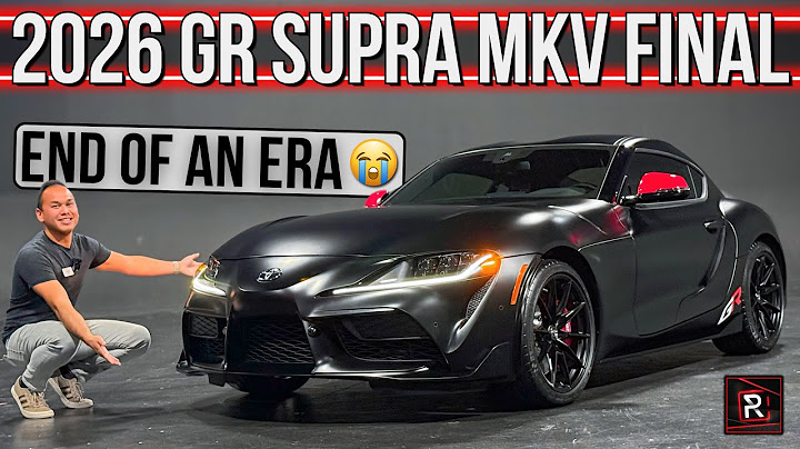 The 2026 Toyota GR Supra MkV Final Edition Is A Bittersweet Farewell To A Phenomenal Sports Car