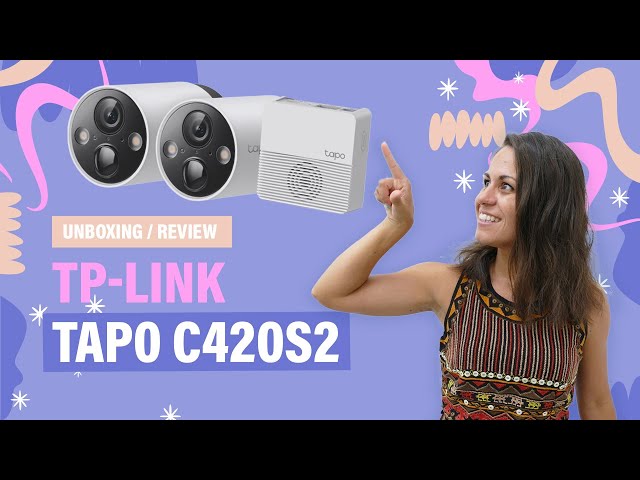 TP-Link Tapo C420S2 - Cámara Vigilancia WiFi Exterior Inalámbrica