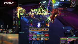 Mythic Eternal Palace - Radiance of Azshara - Heal Druid PoV