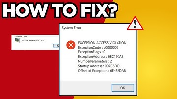 How To Fix Exception Access Violation Error On Windows
