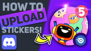 🏷️🔵 How Upload Discord STICKERS! (Full guide!)